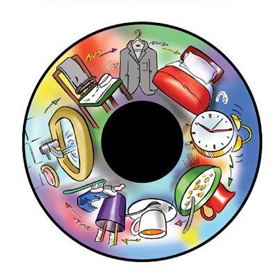Wheels For Routine Effect Wheels - Daily Routine Sensory Rooms & Snoezelen® Equipment | Rompa®