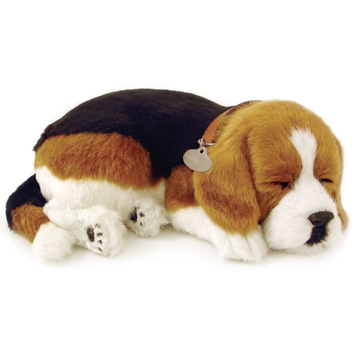 Breathing stuffed puppy best sale