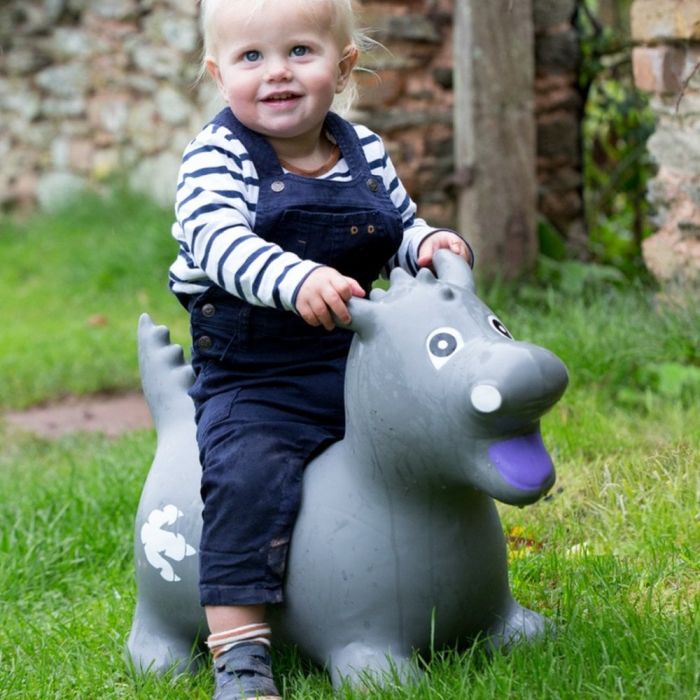Happy Hopperz Grey Dino Large Snoezelen Multi Sensory Environments and Sensory Equipment Rompa