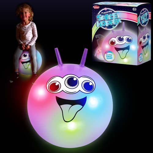 Foot space hopper outlet