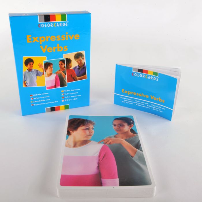 ColorCards: Expressive Verbs Sensory Rooms & Snoezelen® Equipment