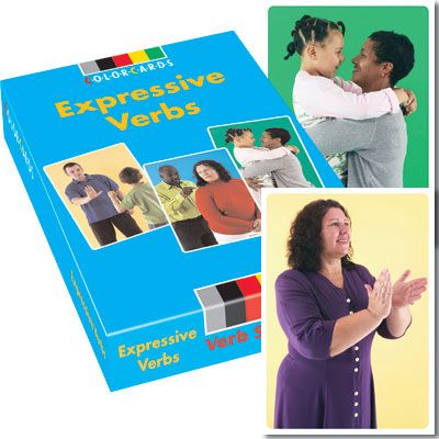 ColorCards: Expressive Verbs Sensory Rooms & Snoezelen® Equipment