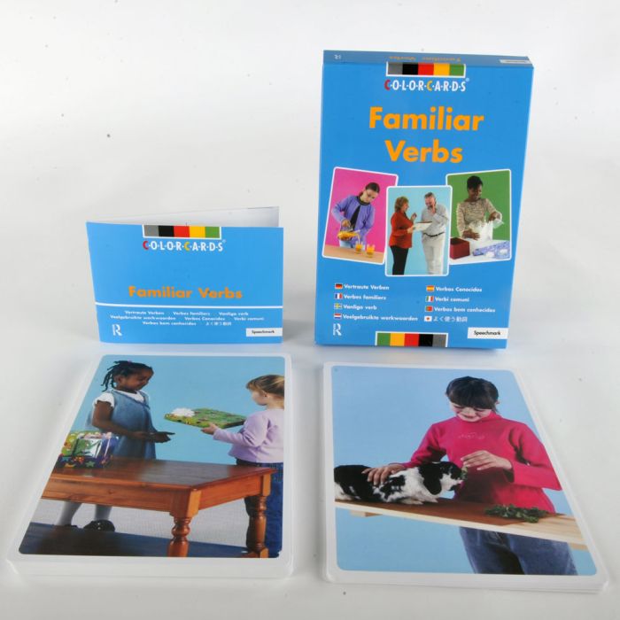 ColorCards: Familiar Verbs Sensory Rooms & Snoezelen® Equipment