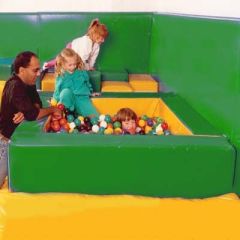 Four-Sided Free-Standing Ball Pool by Rompa®