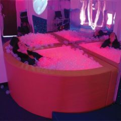 The Vibro Tub by Rompa® - Quarter Circle
