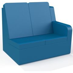 Chatsworth Settee Left Hand - 2 Seater with Highback & Vibration