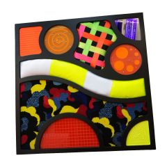 Ultraviolet Abstract Tactile Panel by Rompa® 