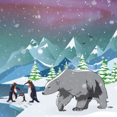 PODS Play Theme - Polar Ice Igloo