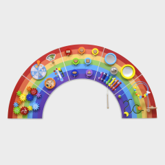 Rainbow Activity Wall Panel
