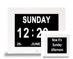 2in1 Day Clock 7"