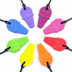 Ark's Ice Cream Chew Necklace Lime Green XT
