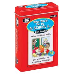 What Would You Do At School If... Fun Deck