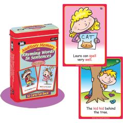 Auditory Memory for Rhyming Words in Sentences Fun Deck