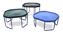 Black Tuff Tray and Stand