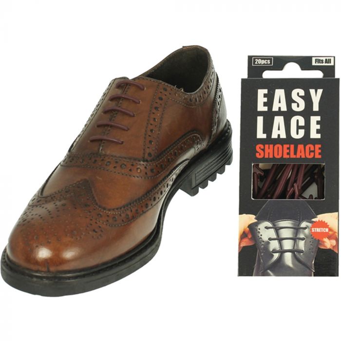 Easy Lace - For Smart Shoes, Brown In 