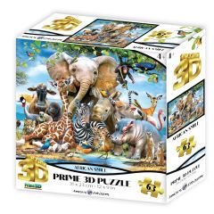 African Smile 63 Piece Puzzle
