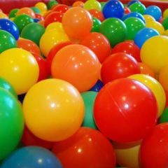 7.5cm Diameter Balls - Mixed colours