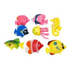 Fish & Sea Creatures - Set of 8