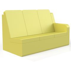 Chatsworth Settee Left Hand - 3 Seater with Highback & Vibration