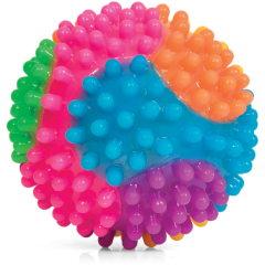 Flashing Multi-Colour Knobbly Ball