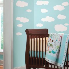 White Clouds Wall Stickers