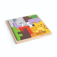 Animal Lock-a-Block Puzzle