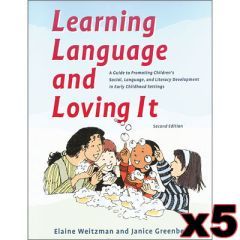 Learning Language and Loving It from Hanen - Pack of 5 Books