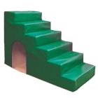 High Steps With Tunnel