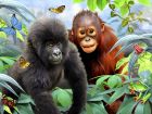 Jungle Buddies 63 Piece Puzzle