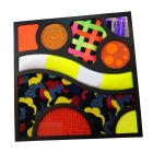 Rompa® UV Ultraviolet Abstract Tactile Panel