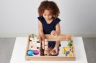 Wooden Mirror Tray