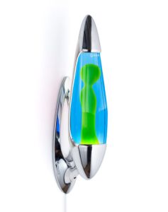 Mathmos Neo lava lamp - Blue/Green