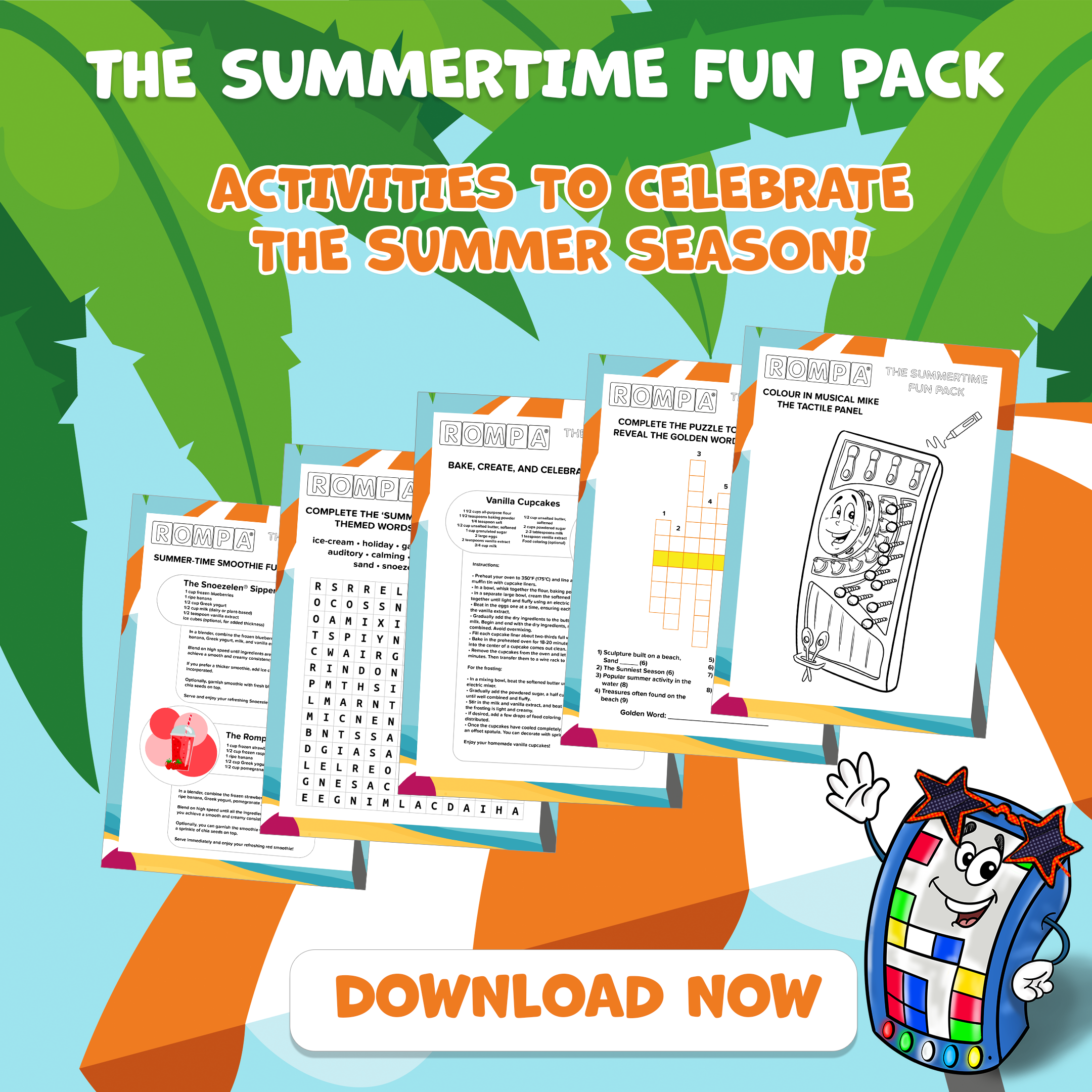 Summertime Fun Activity Pack